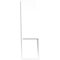 Ekena Millwork 5 1/2-in. W x 16-in. D x 20-in. H Traditional Architectural Grade PVC Knee Brace BRCP055X16X20TRA - alternate 2